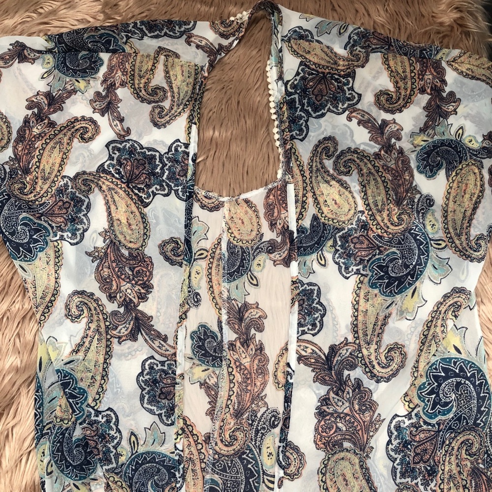Pattern cardigan